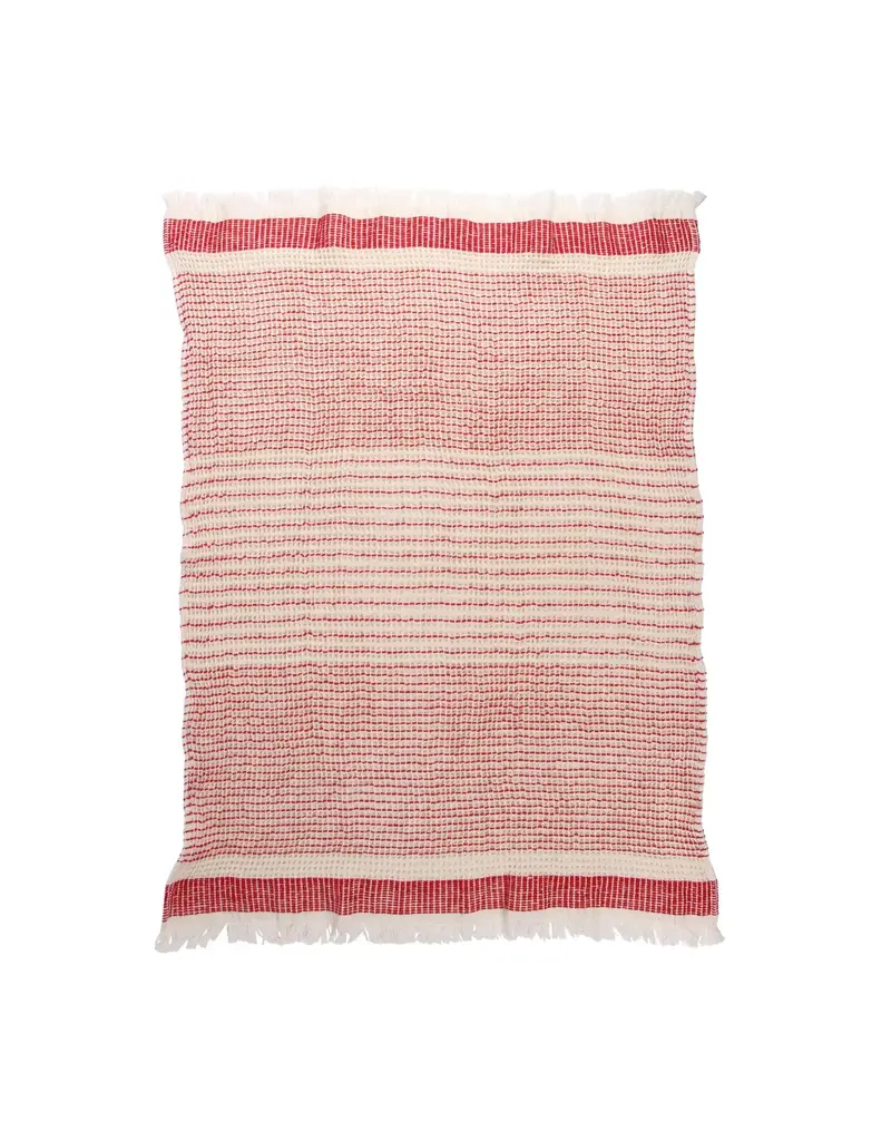 Harman Jumbo Waffle Fringe Tea Towel