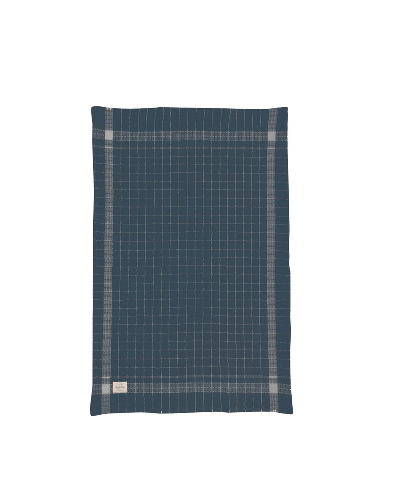 Harman Box Check Waffle Single Kitchen Towel