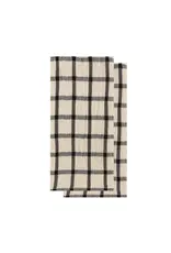 Harman Double Weave Double Layer K/Towel-Set Of 2-Black