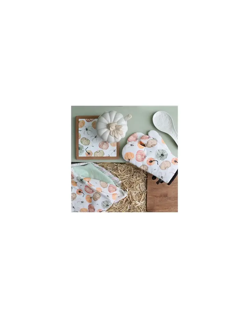 Harman Neutral Pumpkins Oven Mitt-Set Of 2