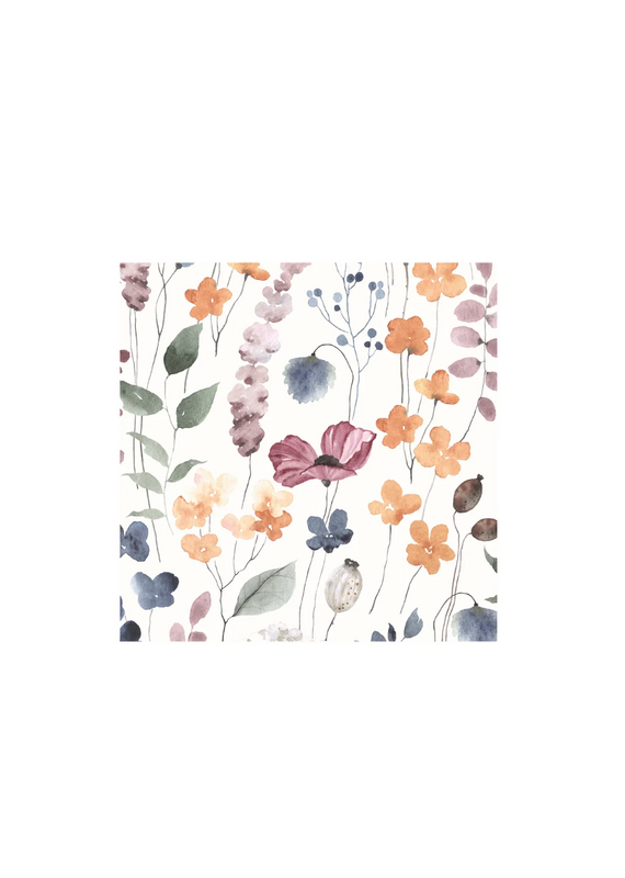 Harman Watercolor Garden Printed Napkins