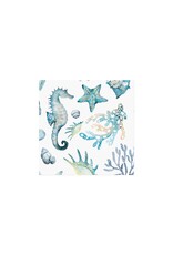 Harman Ocean Breeze Printed Cocktail Napkin 20Pk
