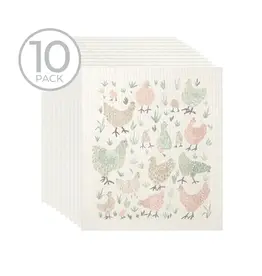 Harman Chickens Sponge Cloth