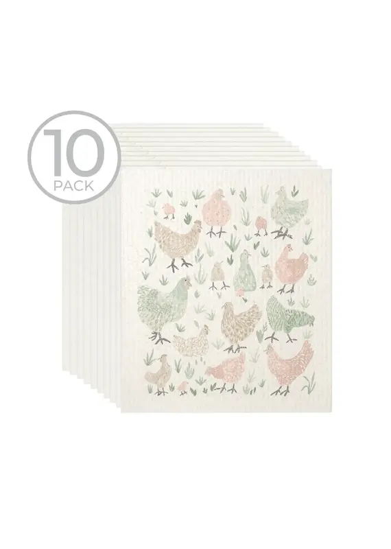 Harman Chickens Sponge Cloth