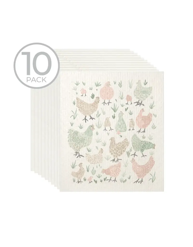 Harman Chickens Sponge Cloth