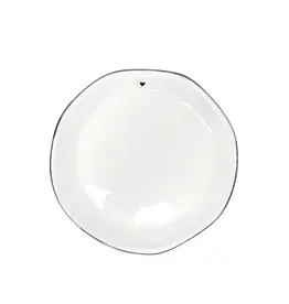 Harman With Love Shaped Serving Plate-Black