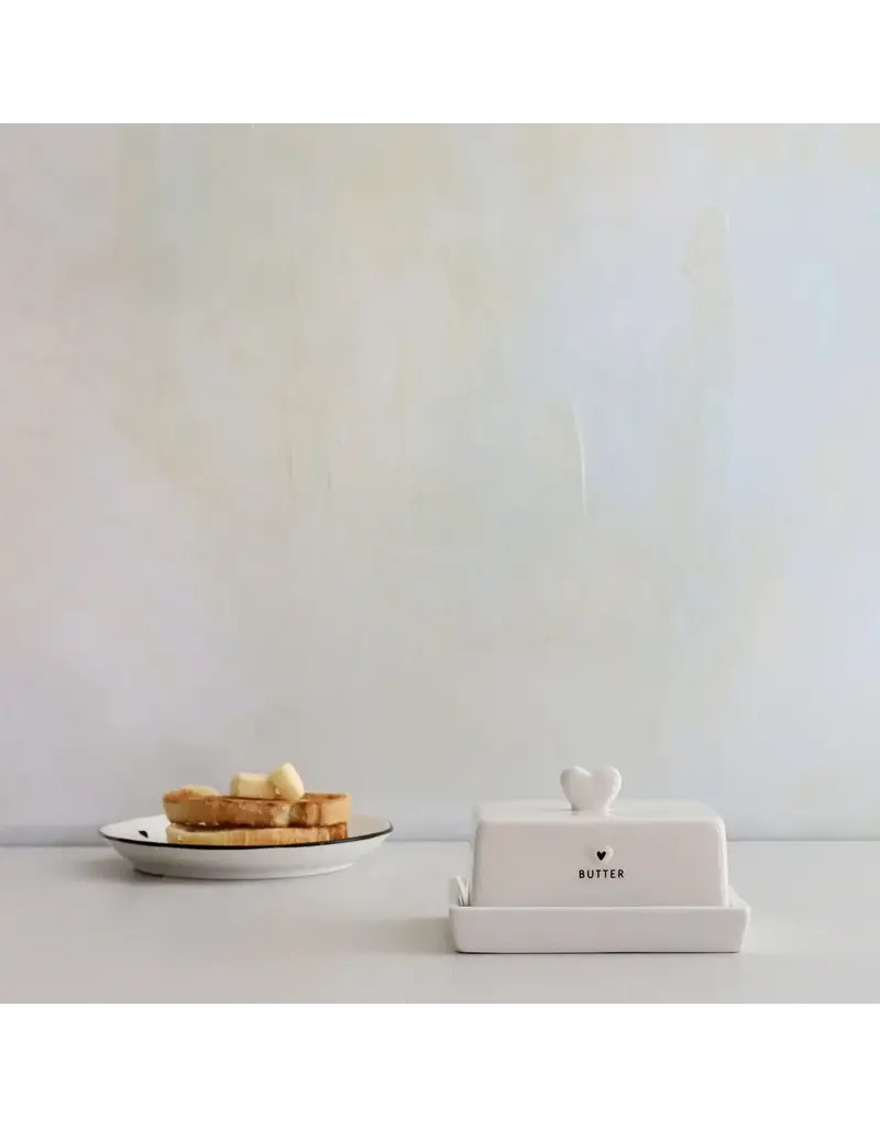 Harman With Love Butter Dish-Black