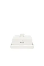 Harman With Love Butter Dish-Black