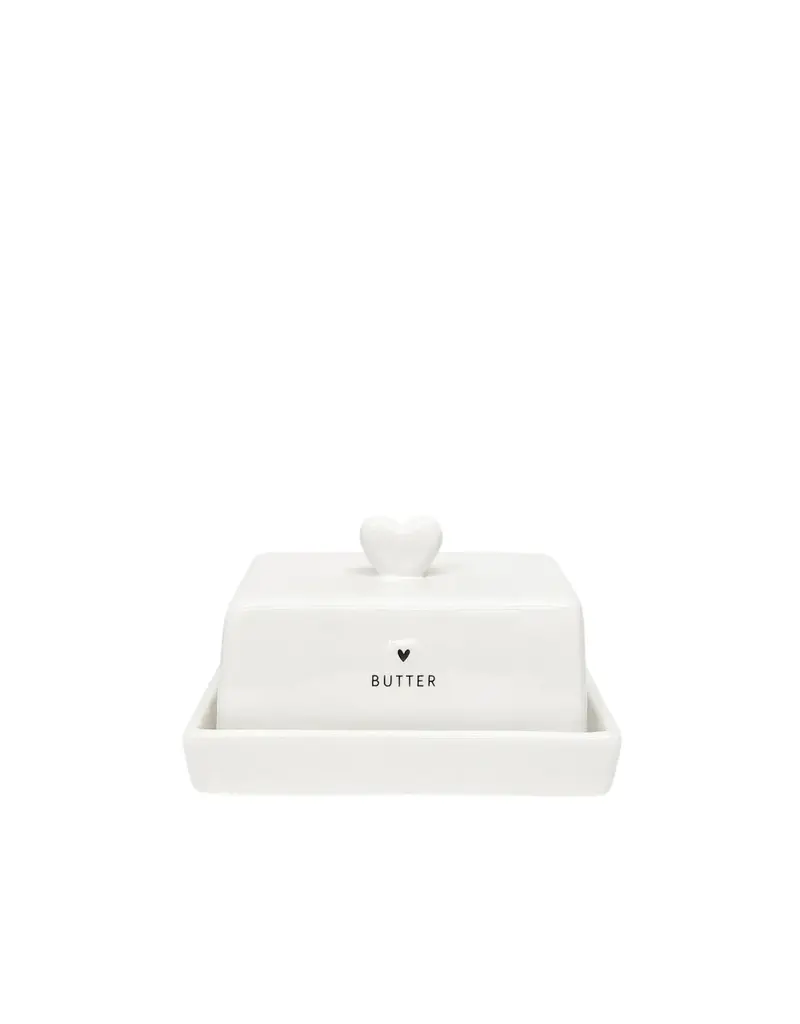 Harman With Love Butter Dish-Black