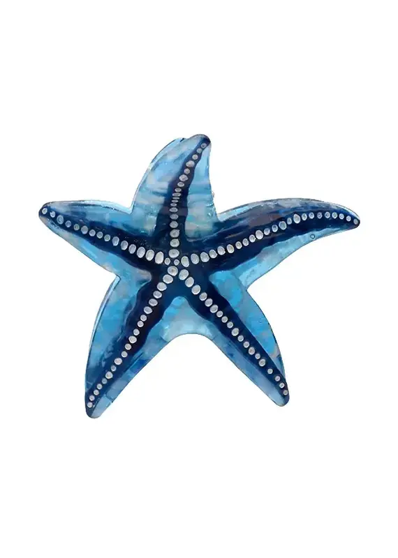 Shag Wear Starfish Hair Claw-Blue
