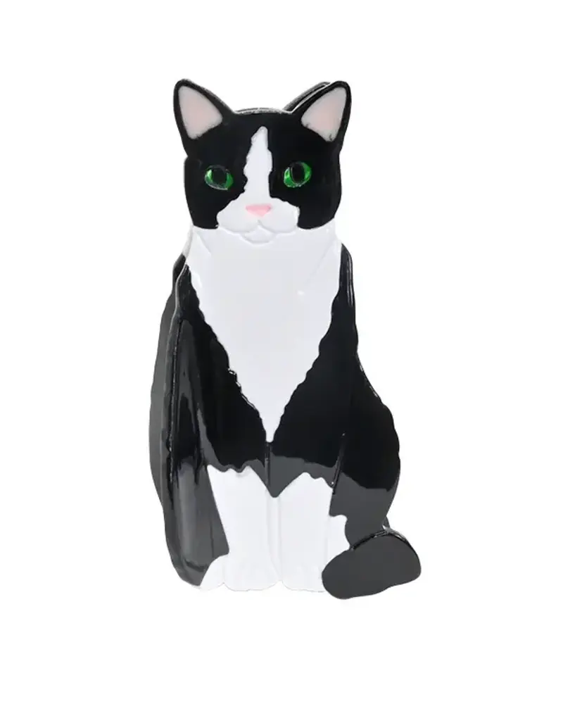 Shag Wear Cat Hair Claw-Black/White