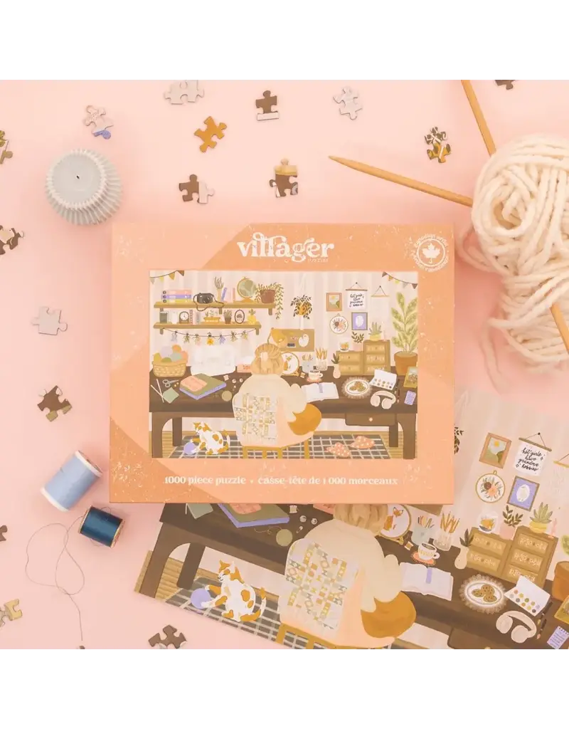 Villager Grandma  Hobbies-1000 PIeces