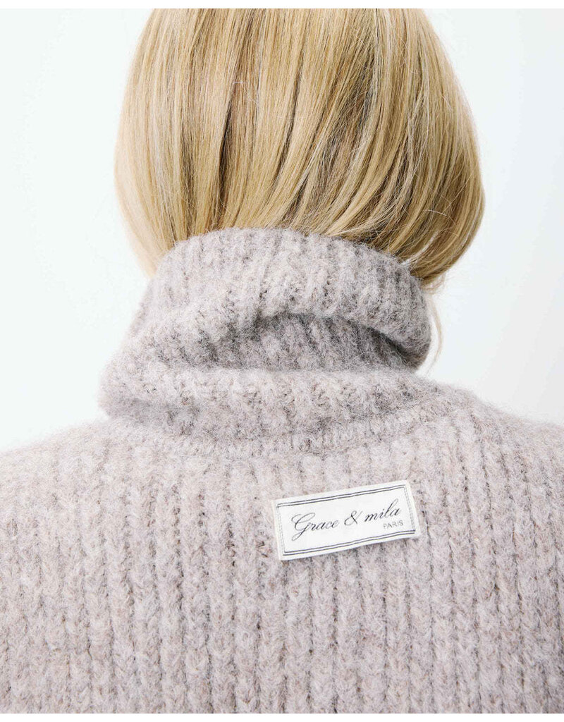 Grace&Milo Ansel Scarf- Beige