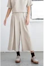 Bodybag by Jude Nancy Cropped Trousers-Sand