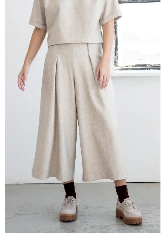 Bodybag by Jude Nancy Cropped Trousers-Sand