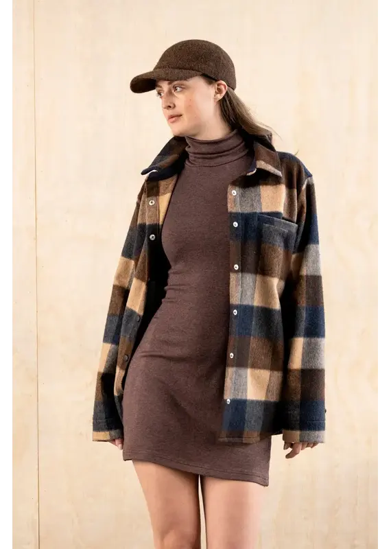 Bodybag by Jude Barrington Overshirt -Plaid Quatro-