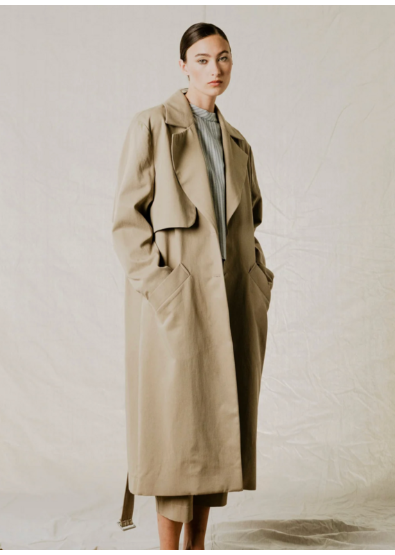 Bodybag by Jude District Trench-Beige