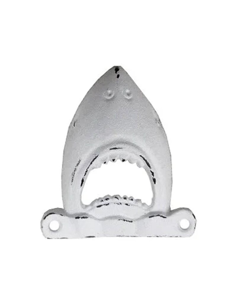 North American Country Home Shark Bottle Opener Cast