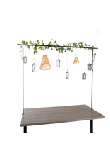 North American Country Home Table Clamp Black