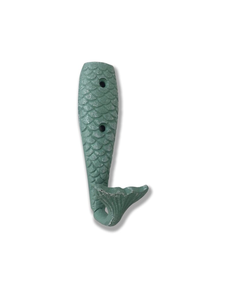 North American Country Home Mermaid Tail Hook-Green