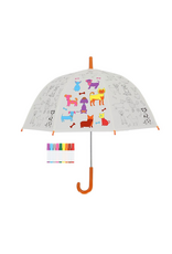 North American Country Home Colour In Umbrella-Dogs