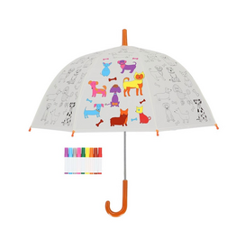 North American Country Home Colour In Umbrella-Dogs