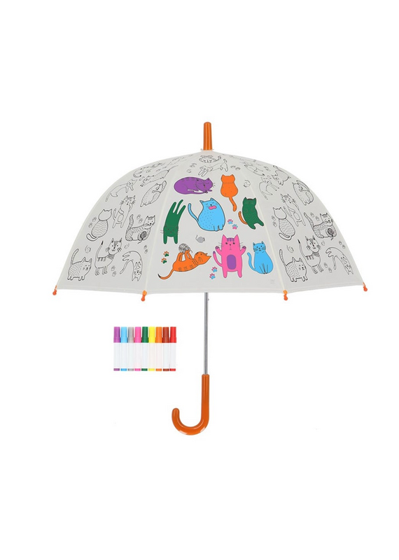 North American Country Home Colour in Umbrella-Cats