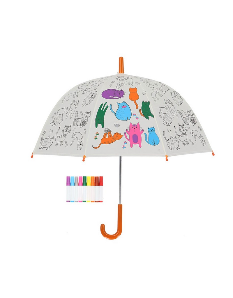 North American Country Home Colour in Umbrella-Cats