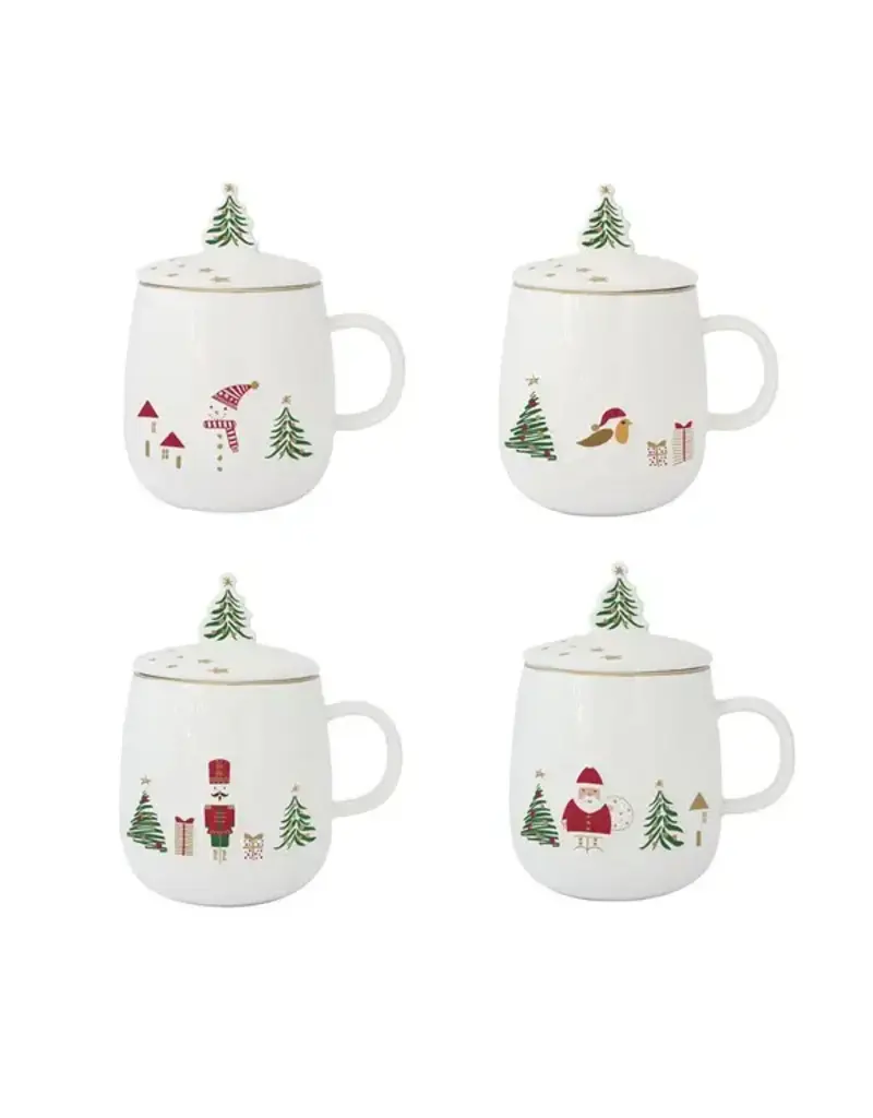 Studio 1811 Let It Snow 450ml (15oz) Infuser Mug