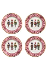 Studio 1811 Nutcracker 19cm (7.5in) Set of 4 Dessert Plates