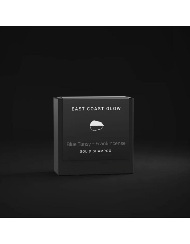 East Coast Glow Solid Shampoo-Blue Tansy + Frankincense