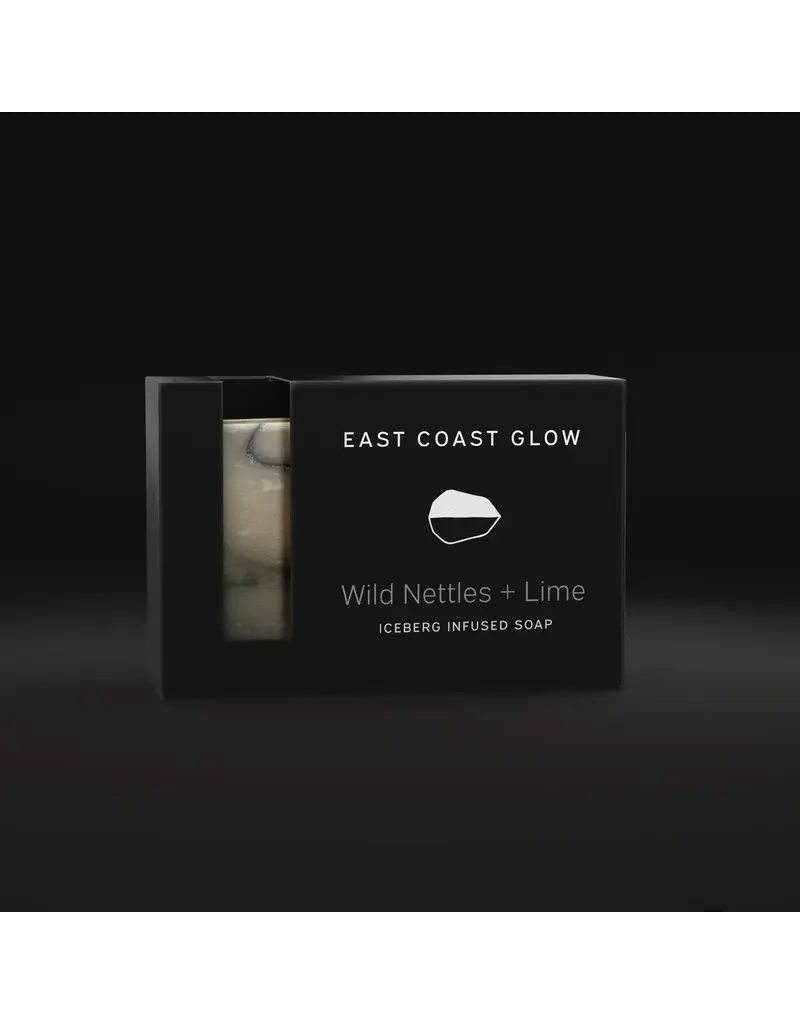 East Coast Glow Wild Nettles+Lime Iceberg Infused Soap