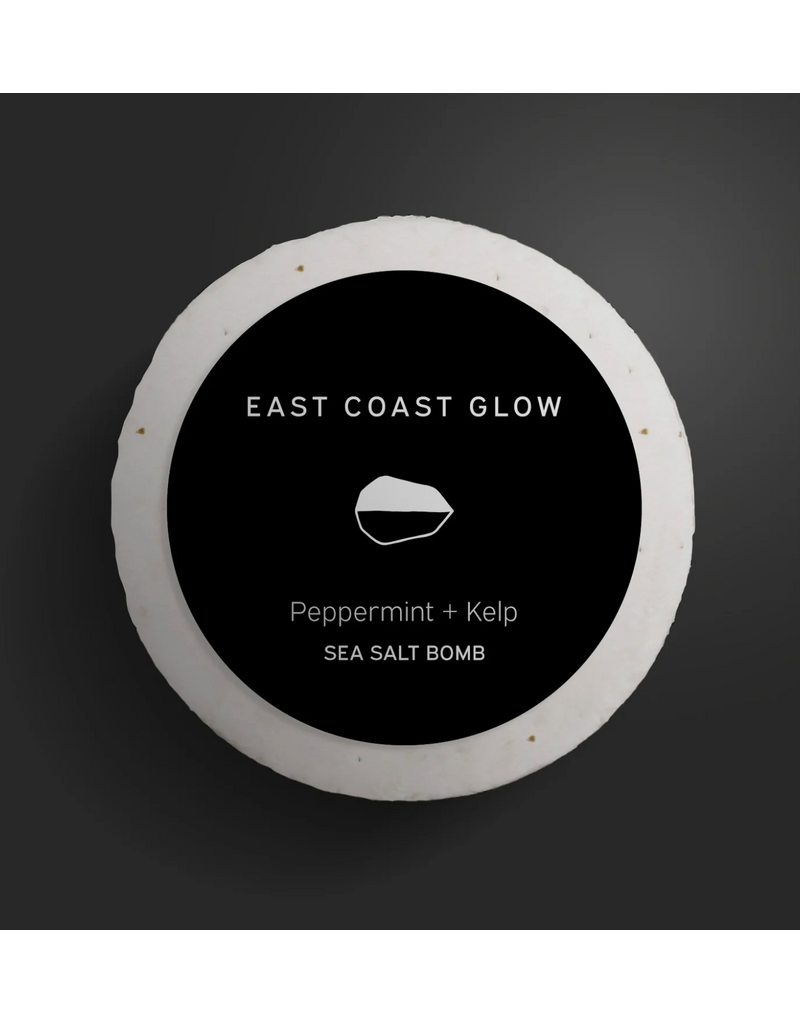 East Coast Glow Peppermint + Kelp | Salt of the Earth™ Sea Salt Bomb
