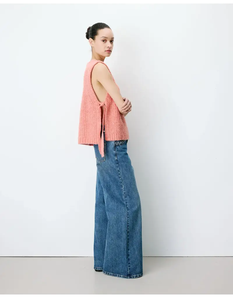 Grace&Milo Argan Sweater-Peach