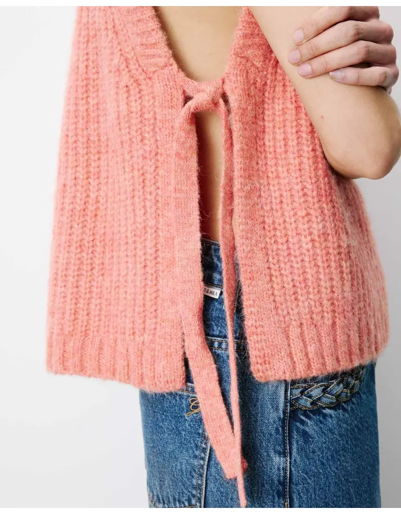 Grace&Milo Argan Sweater-Peach
