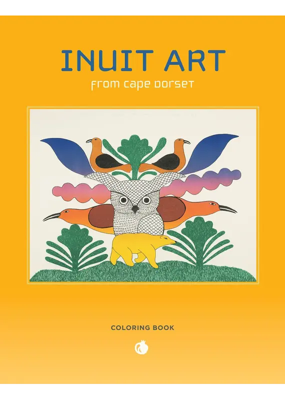 Pomegranate Inuit Art from Kinngait Coloring Book