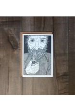 Kaila Erb Art&Illustration Kaila Erb-Old Man Card-5x7