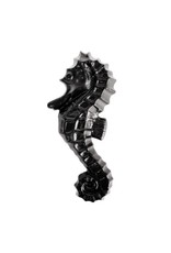 North American Country Home NACH-Seahorse Door Knocker-Black