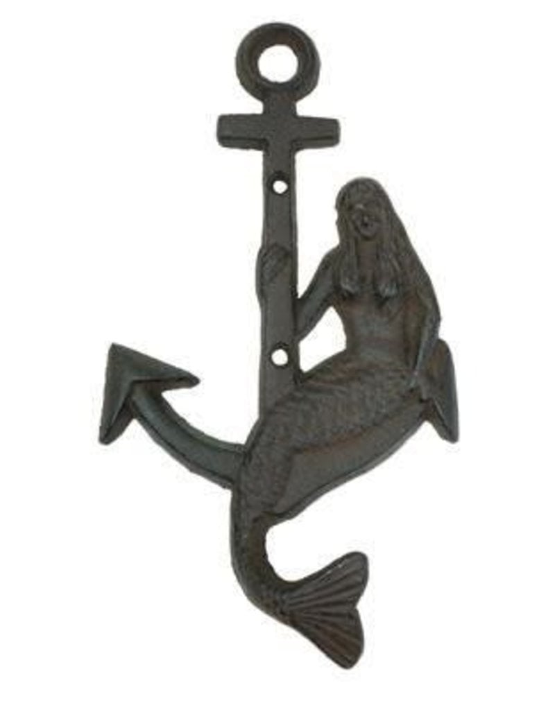 North American Country Home NACH-Mermaid/Anchor-Cast Iron