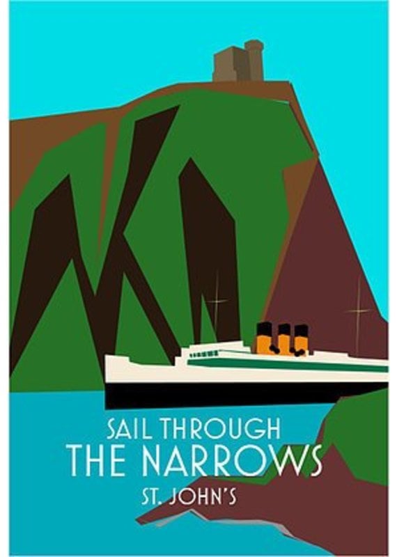 Junk Junk-Poster-Sail Through The Narrows-12x18