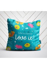 Doodle Lovely Doodle Lovely-Life's a Family Pillow