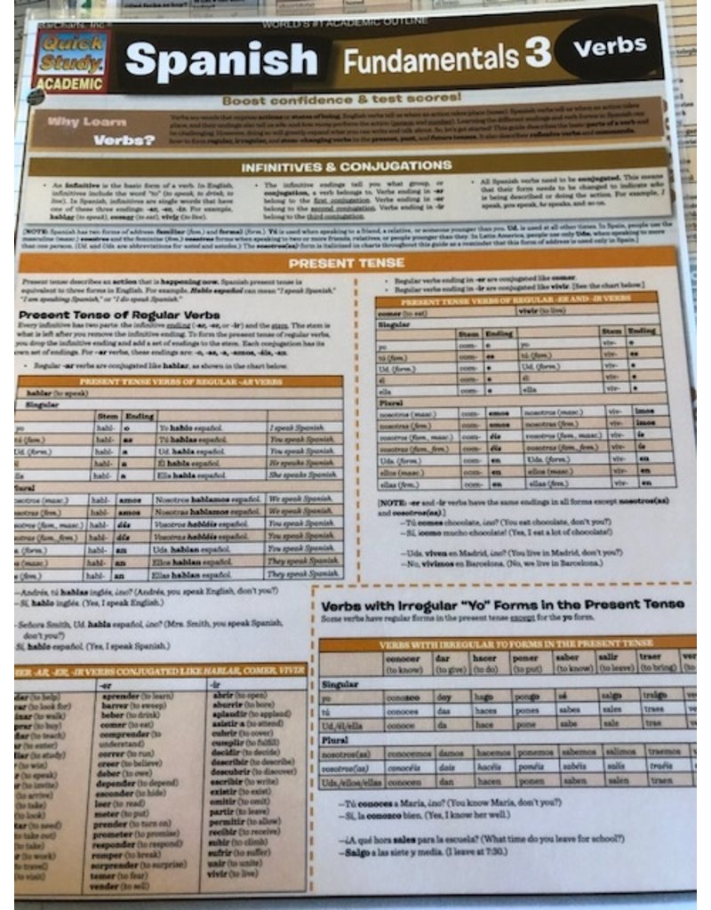 Barchart 330 - Spanish Fundamentals 3 Barchart