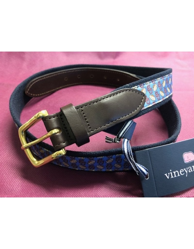 Vineyard Vine Don Bosco Prep Football Belt