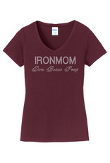 Monogram IronmomBlingSSVNeckNEW