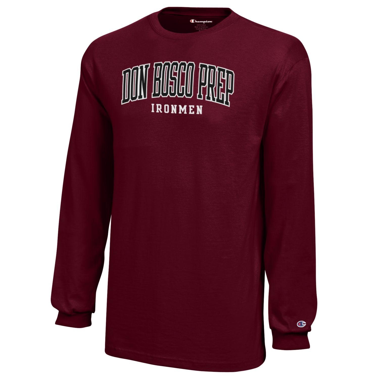New Youth Champion LS T Shirt CT1751 - Don Bosco Prep Campus Store