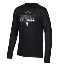Under Armour Youth Black LS Football t shirt