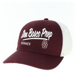 L2 Leqgue Legacy Maroon/White Trucker MPS with Don Bosco Prep, Ironmen, DB