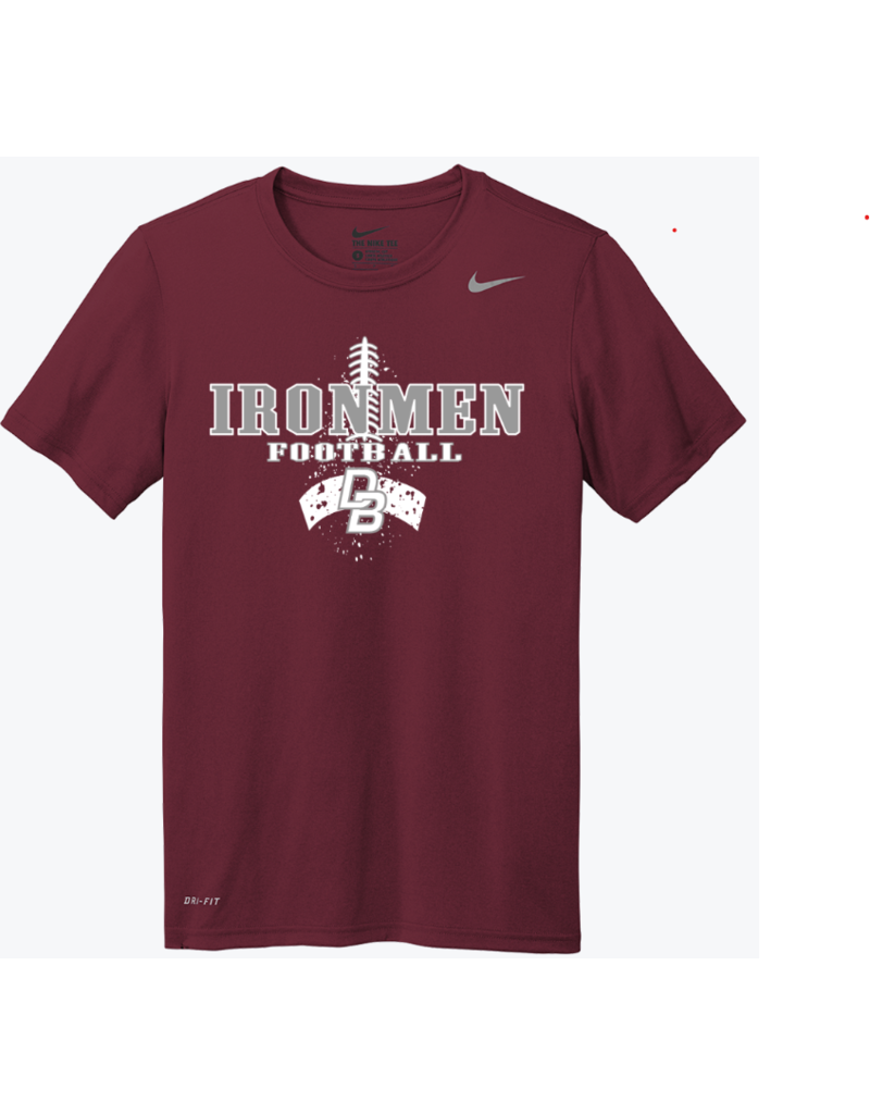 NewMaroonDBPFootballTShirt