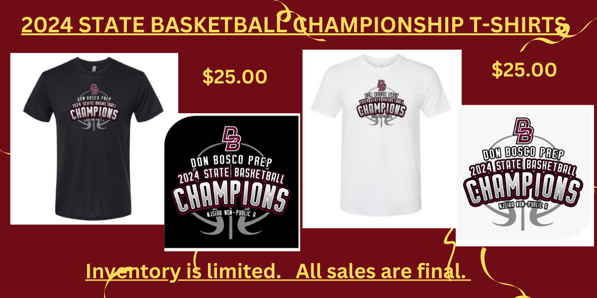 2024 State Basketball Champion T Shirts