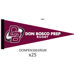 Sewing Concept Rugby Pennant